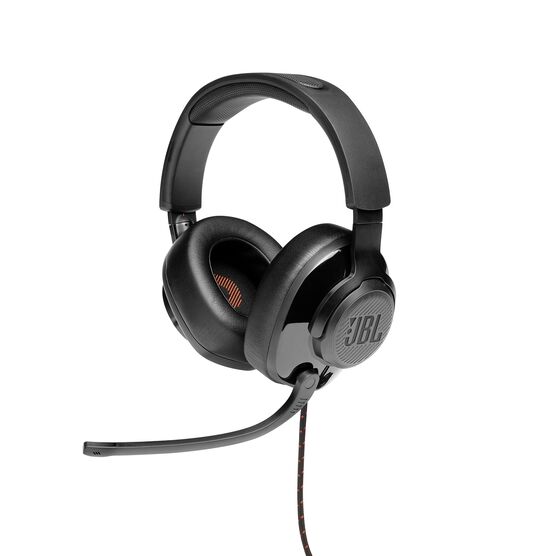 JBL Quantum 200 - Black - Wired over-ear gaming headset with flip-up mic - Detailshot 5 JBL Quantum 200 - Black - Wired over-ear gaming headset with flip-up mic - Detailshot 5